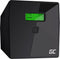 Green Cell UPS08 - UPS - 1,999 kVA 700 W - Zwart