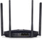 Mercusys MR70X - Router - Wi-Fi 6 - 1800 Mbit/s - Zwart Wit