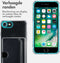 iMoshion Hoesje Geschikt voor iPhone 7 / 8 / SE (2020) / SE (2022) Hoesje Met Pasjeshouder - iMoshion Softcase Backcover met pashouder 3.0 - Transparant