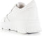 PS Poelman JARA - Dames sneakers - Chunky zool 4 cm - Wit
