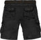 Cars Jeans ADURRAS - Cargo Short - Met ceintuur - Zwart - Maat XXL