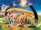 PLAYMOBIL Christmas Kerststal met heldere ster - 9494