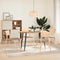 vidaXL - Salontafelpoten - conische - vorm - 4 - st - 72-73 - cm - staal - zwart