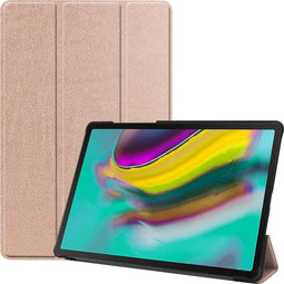 imoshion Tablet Hoes - Geschikt voor Samsung Galaxy Tab S5e - Trifold Bookcase - Rosé Goud