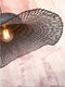 GOOD&MOJO Vloerlamp Ibiza - Bamboe Zwart - 83x65x176cm - - Staande lampen voor Woonkamer - Slaapkamer