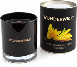 Ylang Ylang Patchouli kaars zwart