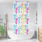 vidaXL - Doucherolgordijn - 100x240 - cm - stofbreedte - 96 - cm