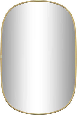 vidaXL - Wandspiegel - 60x40 - cm - goudkleurig