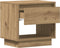 vidaXL - Nachtkastje - 2 - stuks - Artisan - Eiken - 45x34x47 - cm - Gelaagd - Hout