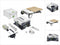 Festool CSC SYS 50 EBI-Basic-Set Accu Tafelcirkelzaag 2x18V Basic Body met Onderstel - 577371