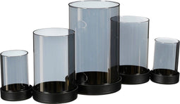 Mica Decorations Kratos - Kaarshouder - Set van 5 - Grijs (5 stuks)