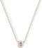Orelia letter ketting - Ketting met initiaal O - Verstelbaar 40,5 cm - Zilverkleurig