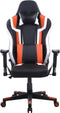 Gamestoel Tornado bureaustoel - ergonomisch verstelbaar - racing gaming stoel - zwart oranje