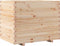 vidaXL - Plantenbak - 90x60x72 - cm - massief - grenenhout