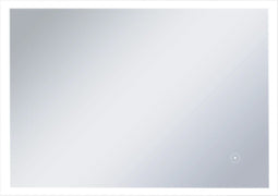 vidaXL - Badkamerspiegel - LED - met - aanraaksensor - 100x60 - cm