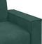 vidaXL - Driezitsbank - 180 - cm - fluweel - donkergroen