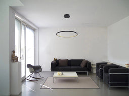 Globo Ralph - Hanglamp - LED - Zwart - 60 x 60 x 120cm