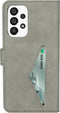 Mobiparts Samsung Galaxy A53 5G - Wallet Hoesje - Eco Leer - Grijs