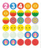 Superleuk kleur- en stickerboek voor de allerkleinsten 2-4 jaar