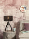 GOOD&MOJO Tafellamp Iguazu - Jute/Bamboe Zwart - Ø30x41cm -