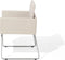 Set van 2 eetkamerstoelen GOMEZ Beige