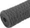 vidaXL - Kippengaas - 25x1 - m - staal - met - PVC - coating - grijs