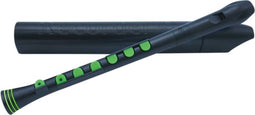 NUVO Blokfluit Duits recorder+ Groen/zwart