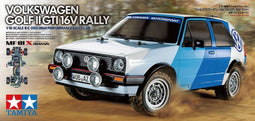 Tamiya Volkswagen Golf Mk2 GTI 16V Rally - RC Modelbouwpakket 1:10 - MF-01X chassis - 397 mm