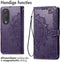 iMoshion Hoesje Geschikt voor Honor 90 Pro Hoesje Met Pasjeshouder - iMoshion Mandala Bookcase - Paars