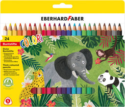 Eberhard Faber kleurpotloden - Colori - 24 stuks - kartonnen etui - EF-511409