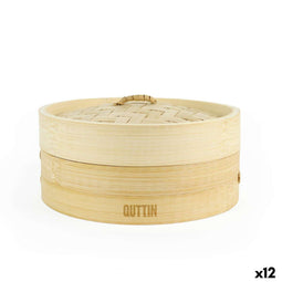 Stoomkoker Quttin Bamboe 20 x 8,5 cm (12 Stuks)