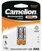 Camelion NH-AAA900-BP2 - Oplaadbare AAA-batterijen - 900mAh 1.2V (2 stuks)