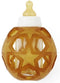 HEVEA - Drinkfles - Glas m/bal - 0-3 mnd - Wit - 100% natuurrubber