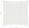 vidaXL - Zonnezeil - 160 - g/m² - 4,5x4,5 - m - HDPE - wit