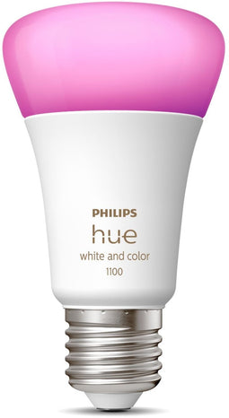 Philips Hue White en Color Ambiance - Slimme LED Lamp E27 1100 Lumen Bluetooth - 16 miljoen kleuren (1-pack)