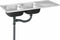 vidaXL - Gootsteen - dubbele - bak - 1200x600x155 - mm - roestvrij - staal - zilver