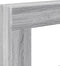 vidaXL - Haardombouw - 81x18x82 - cm - bewerkt - hout - grijs - sonoma - eikenkleur
