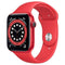 Apple Watch Series 6 - 40mm Cellular GPS 4G - Always-on display - Rood