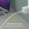 Belkin BoostCharge Pro 65W - 2-poorts USB-C-wandlader - Snelladen met GaN en PPS - Wit