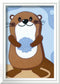 Ravensburger Schilderen op nummer Otter