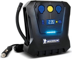 Michelin Compressor Bandenpomp 12V - Elektrische Bandenpomp - Instelbare luchtdruk 0,05-7 bar - USB-poort - Geschikt voor Fiets/Auto/Motor/Bal/Luchtbed
