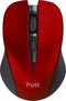 Trust Mydo - Draadloze muis - Stille knoppen - Rood