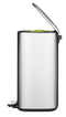 EKO - Regent pedaalemmer 20 liter - Stainless steel Plastic - mat RVS - Prullenbak