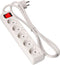 Power Socket - 5 sockets with Switch EDM Schuko (1,5 m)