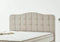 Dreamhouse Marrakech Opberg Boxspring Bed - 180x200 - VELVET BEIGE - Met veel Opbergruimte en Inclusief Hoofdbord.