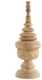 Decoratieve figuren DKD Home Decor Bruin 12 x 12 x 34 cm