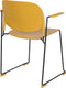 ANLI STYLE ARMCHAIR STACKS OCHRE