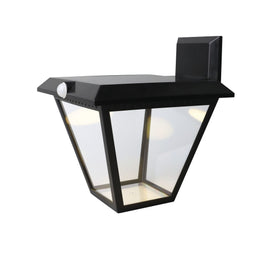 Arthur Solar Buitenlamp - Wandlamp - Bewegingssensor 500 lumen - Zwart