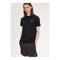 Fred Perry Rear powder laurel graphic tee - black maat xxl