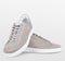 PS Poelman BARI - Lage Suède Sneakers met Witte Zool - Licht Grijs - Maat 42